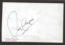 LARRY GRAYSON COMEDIAN THE GENERATION GAME SHUT THAT DOOR ORIGINAL AUTOGRAPH