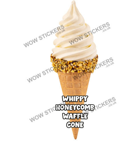 Ice cream van sticker