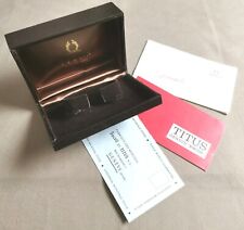 Titus Rare for Calypsomatic Vintage Leather Box Booklets and Warranty Blank Good