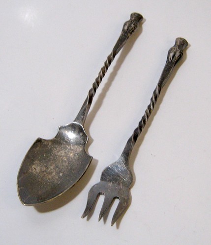 Antique epns silver plated - silver,
