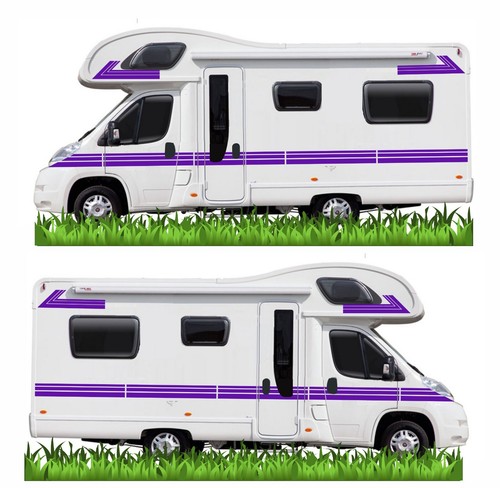 Metres purple stripes - of,