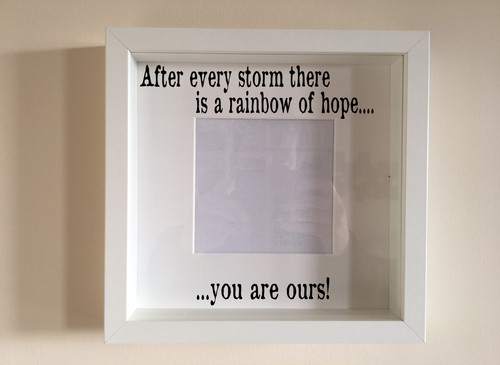 Box frame vinyl - box, decal