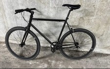 Black single speed bike