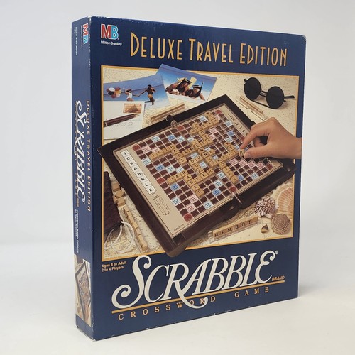 Scrabble deluxe travel edition - travel,