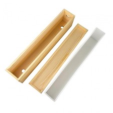 Silicone Soap Mold with Wooden