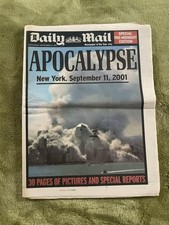 9/11 Attacks Newspaper 30 Page Special WTC New York Complete Original