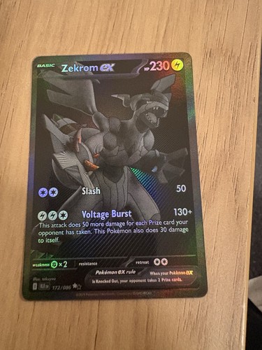 Pokemon tcg zekrom - pokemon,
