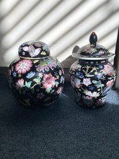 Pair of vintage cloisonné