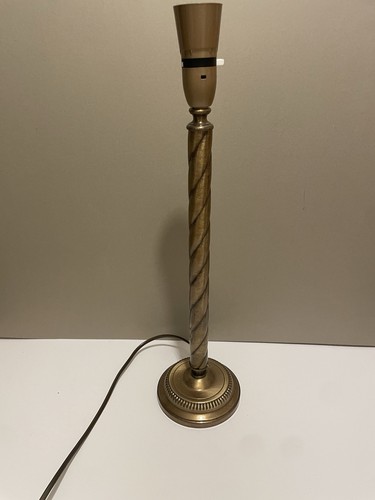 Candlestick table lamp antique - candlestick,