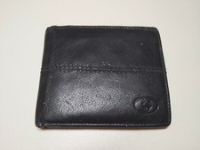 Lloyd Baker Black Genuine leather bifold wallet cardholder