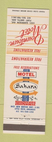 Matchbook cover downtown - matchbook,