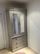 Wardrobe - painted 2 door 3