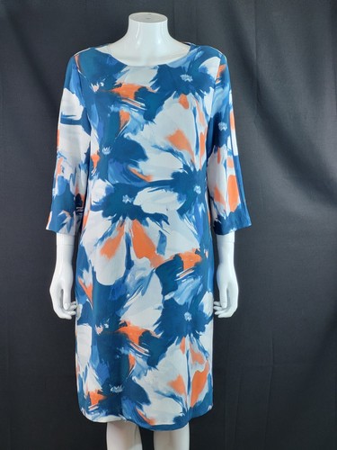 Eastex blue floral - blue, lined