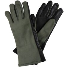 Original US Army Nomex & Leather Gloves-Genuine Military Surplus- Various Sizes