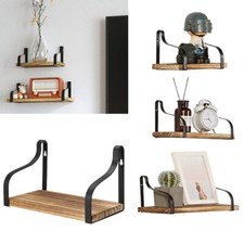 1/3 Wood Floating Shelf Wall