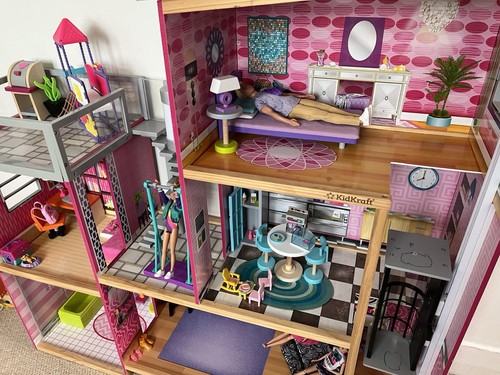 Kidcraft dollhouse for barbie - kidcraft,
