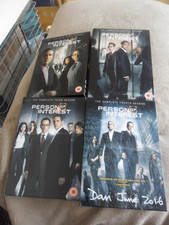 Person Of Interest Boxsets - Series 1-4 Complete dvd  4 boxsets seasons one-four