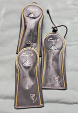 golf club head covers 3 of used 