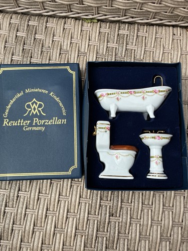 Reuter dolls house porcelain - reuter,