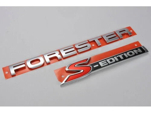 Subaru rear letter mark emblem - subaru,