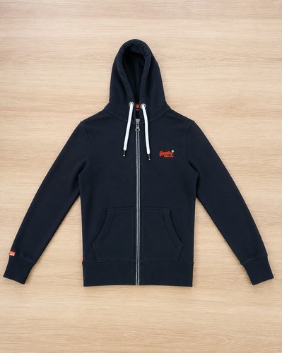 Superdry orange label zip - superdry,