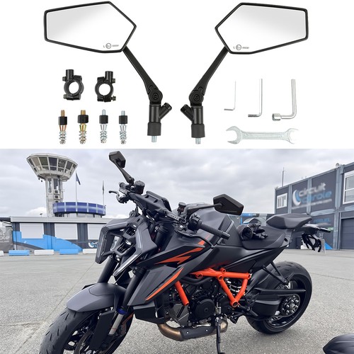 Folding motorcycle mirrors - folding,