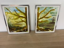 Original framed abstract