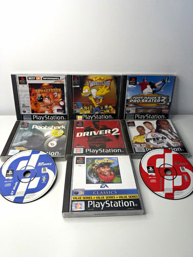 Sony ps1 playstation - 1, games