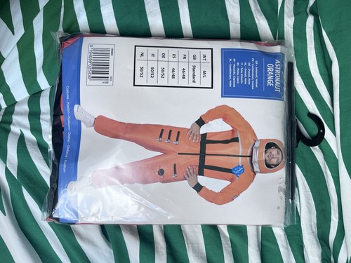 Orange astronaut costume - orange,