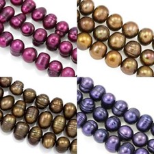Ringed freshwater pearls - freshwater,