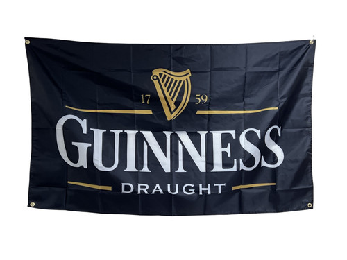 Guinness draught beer flag - beer,