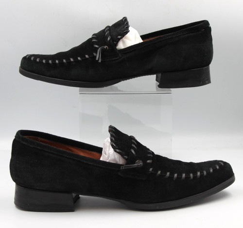 Russell bromley black suede - &,