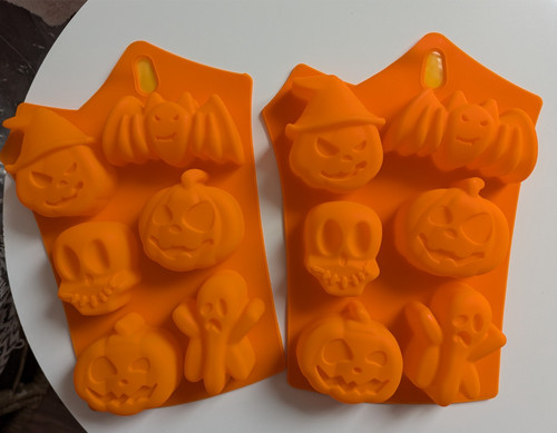 Pcs halloween silicone - 2,