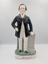 Staffordshire Figure - Benjamin Disraeli, Earl of Beaconsfield (c. 1880)
