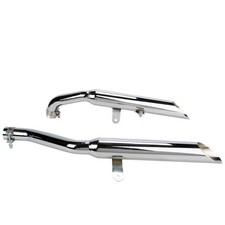 YAMAHA XV 750 Virago 1981-1997 Exhaust COBRA Slip-On Line Chrome 2165SC