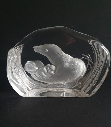 Dartington crystal wildlife - crystal,