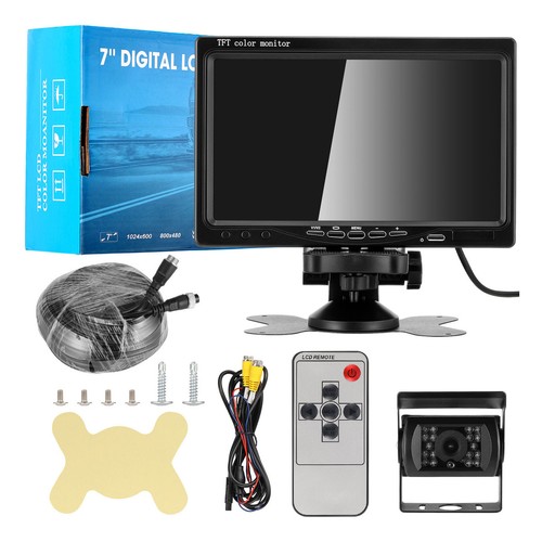 Car reversing camera tft - +7",