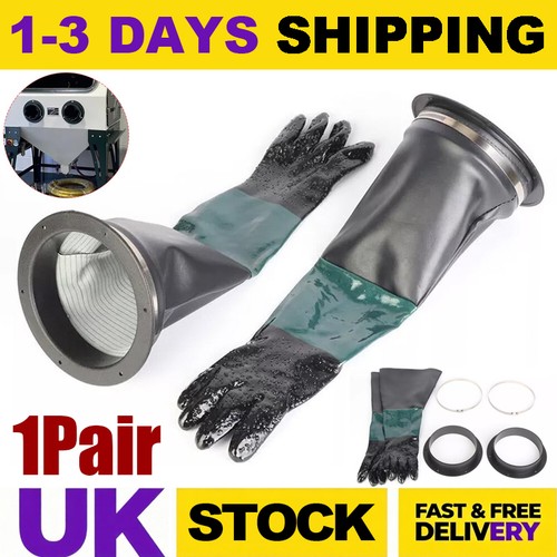 Sandblasting gloves 60cm long - sandblasting,