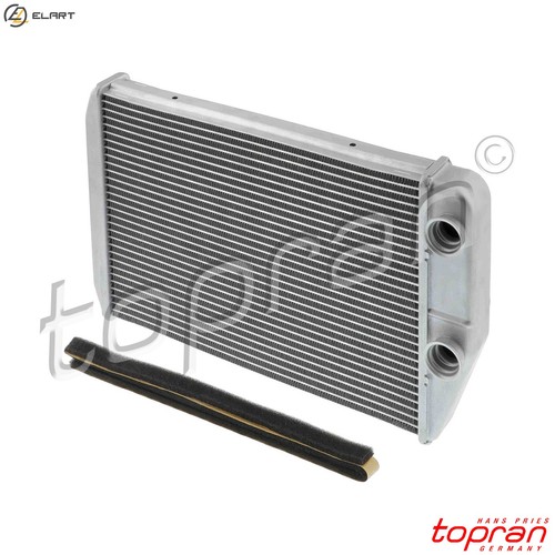Heat exchanger interior - heat,