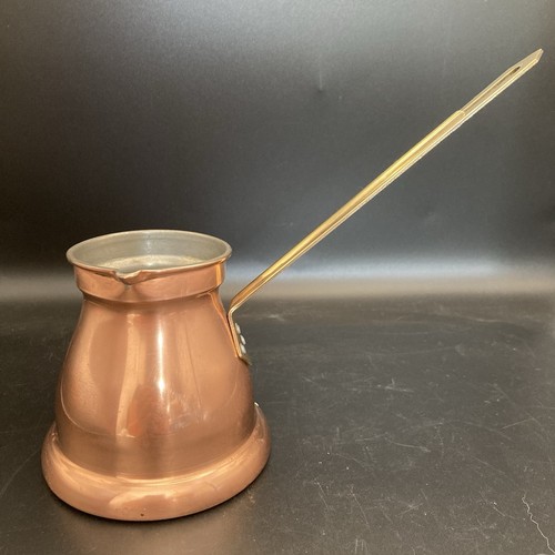 Vintage copper coffee pot - vintage,