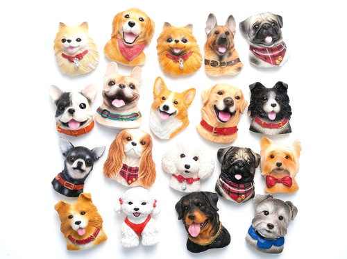 Realistic resin dog - realistic,