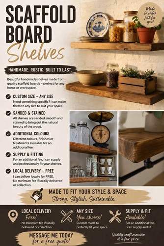 Handmade scaffold board - handmade,