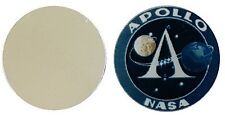 APOLLO NASA MOON LANDING METAL GOLF BALL MARKER DISC 25MM DIAMETER