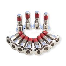 12x Triumph Daytona 955i 1998-2006 Titanium Front Disc Rotor Bolts, Threadlock