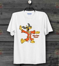 Hong Kong Phooey Funny Animation Retro Cartoon Vintage Unisex White T Shirt B28 