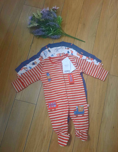 Next 3pc newborn cotton - 3pc,