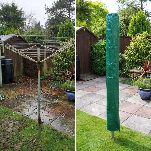Green woven rotary washing - green,