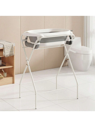 Baby bath tub with - with, stand