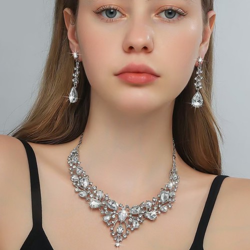 Elegant rhinestone teardrop - elegant,