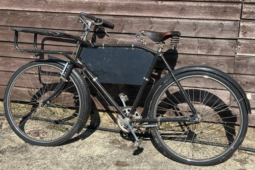 Vintage trade butchers bicycle - trade,